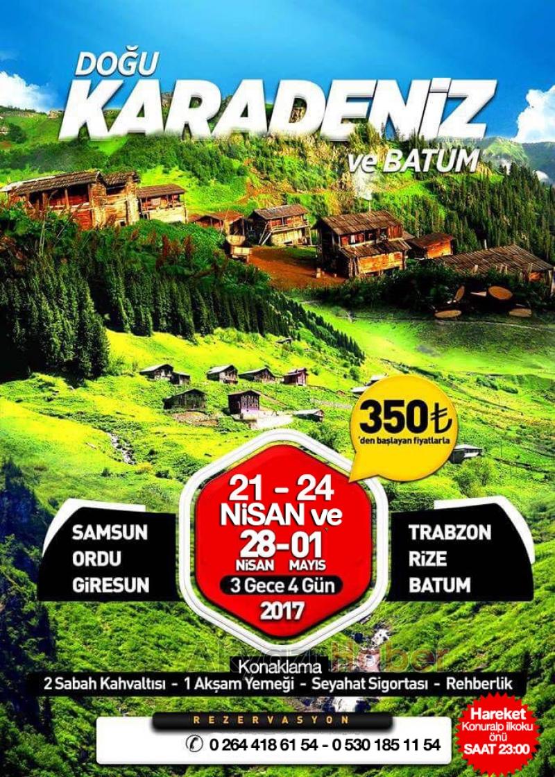 Ulusoy Turizmden Çanakkale ve Doğu Karadeniz Gezisi