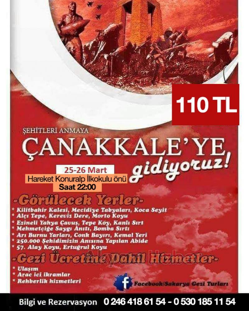 Ulusoy Turizmden Çanakkale ve Doğu Karadeniz Gezisi