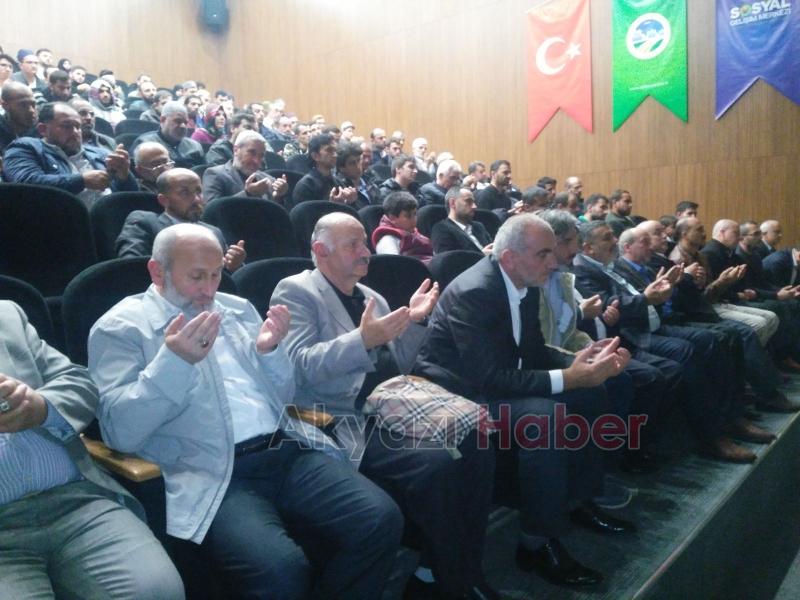  ÜMMETİN SAHİPSİZ EVLATLARI ARAKAN KONFERANSI YAPILDI
