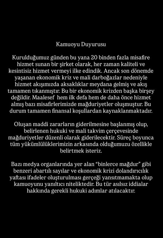 Umre mağdurları suç duyurusunda bulunmuştu; Elham Tur'dan yeni açıklama