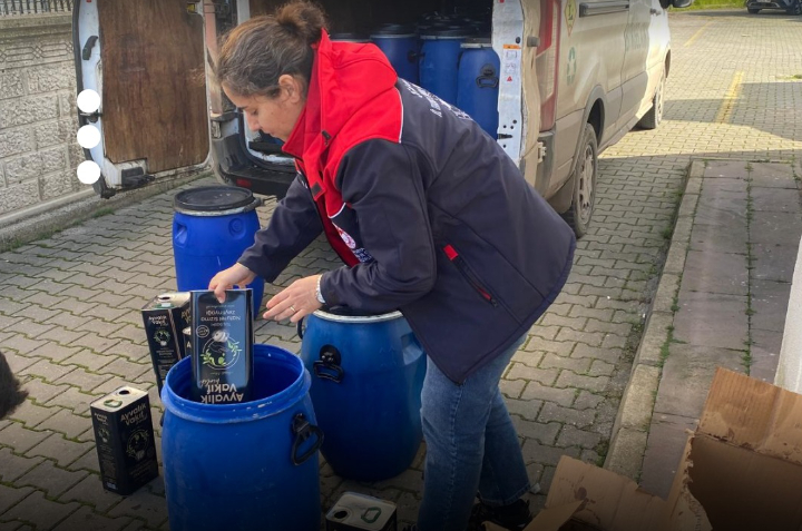 Uygunsuz zeytinyağları imha edildi