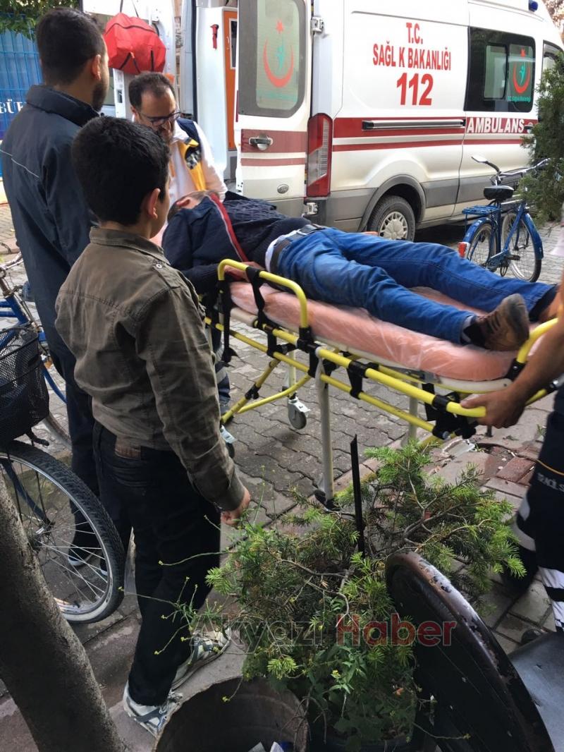 Uyuşturucu Madde Alan Genç Hastaneye Kaldırıldı