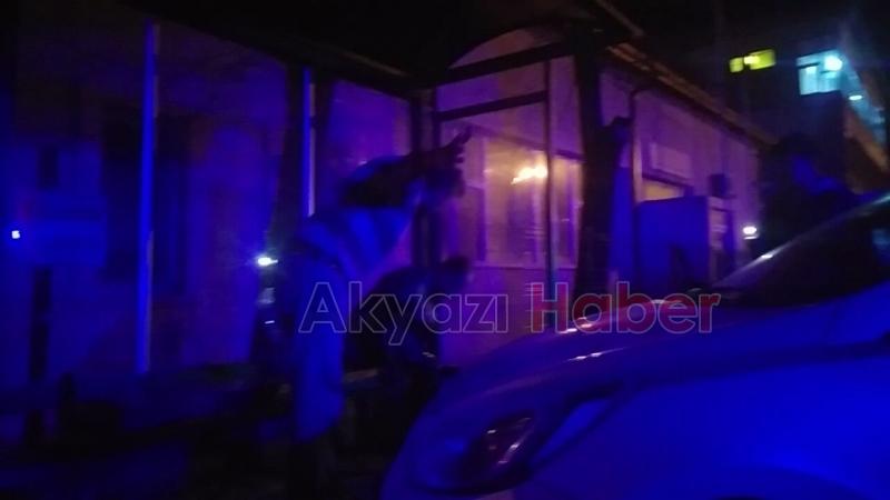 UYUŞTURUCU MADDE ALAN GENCİ SU DÖKEREK AYILTTI