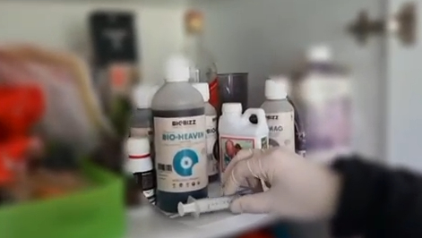 Uyuşturucu serasına çevrilen eve operasyon