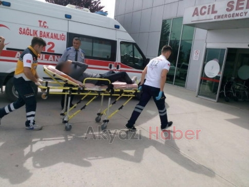 Uyuşturucu İçen Genç Hastaneye Kaldırıldı