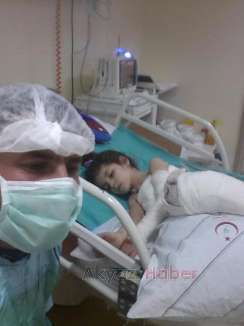 6 Yaşındaki Merve'nin Üzerine Kaynar Süt Döküldü