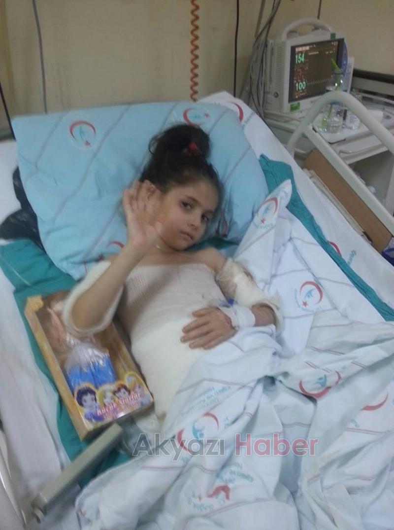 6 Yaşındaki Merve'nin Üzerine Kaynar Süt Döküldü