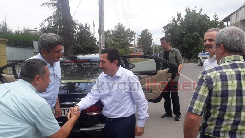 Vali Balkanlıoğlu Akyazı'yı ziyaret etti