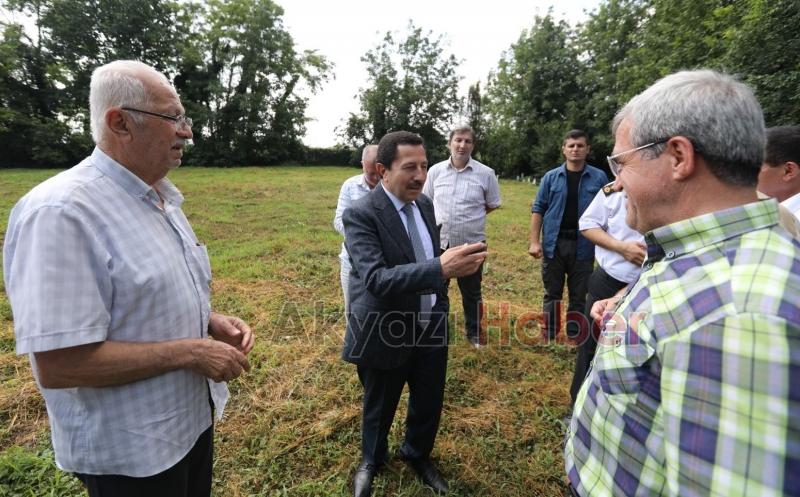 Vali Balkanlıoğlu Akyazı'yı ziyaret etti