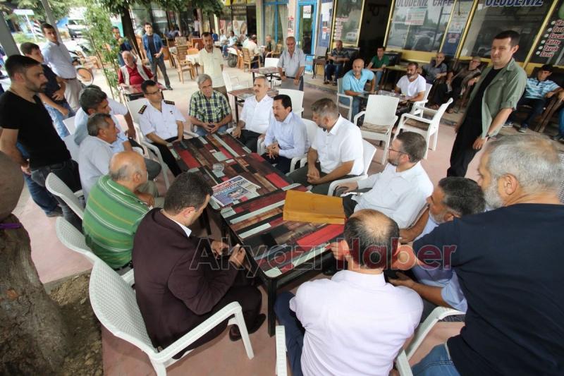 Vali Balkanlıoğlu Akyazı'yı ziyaret etti