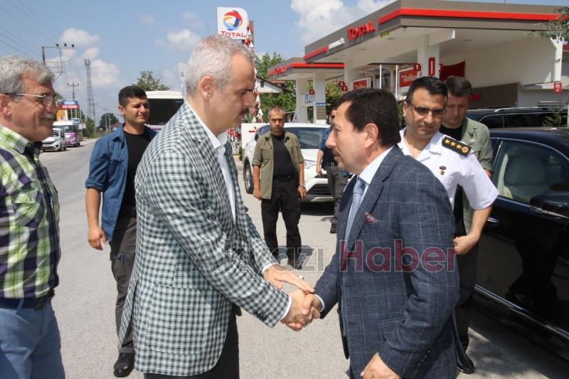 Vali Balkanlıoğlu Akyazı'yı ziyaret etti