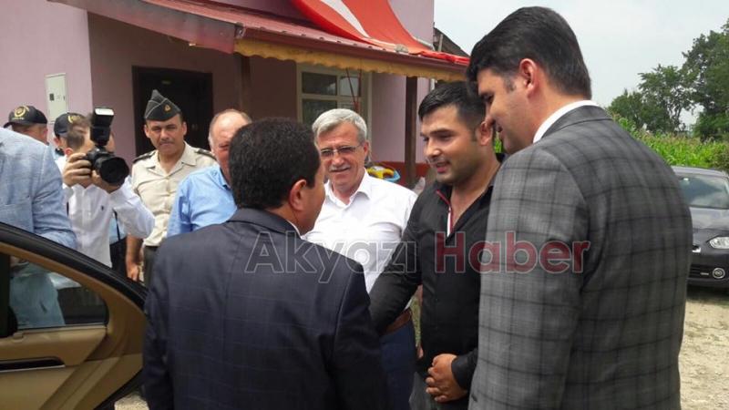  Vali Balkanlıoğlundan 15 Temmuz Gazisine Ziyaret