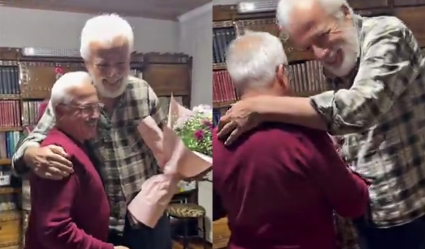 Vali Kumbuzoğlu, Öğretmenler Günü’nde ağabeyini Akyazı’da ziyaret etti