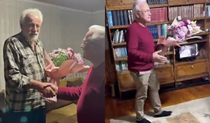 Vali Kumbuzoğlu, Öğretmenler Günü’nde ağabeyini Akyazı’da ziyaret etti