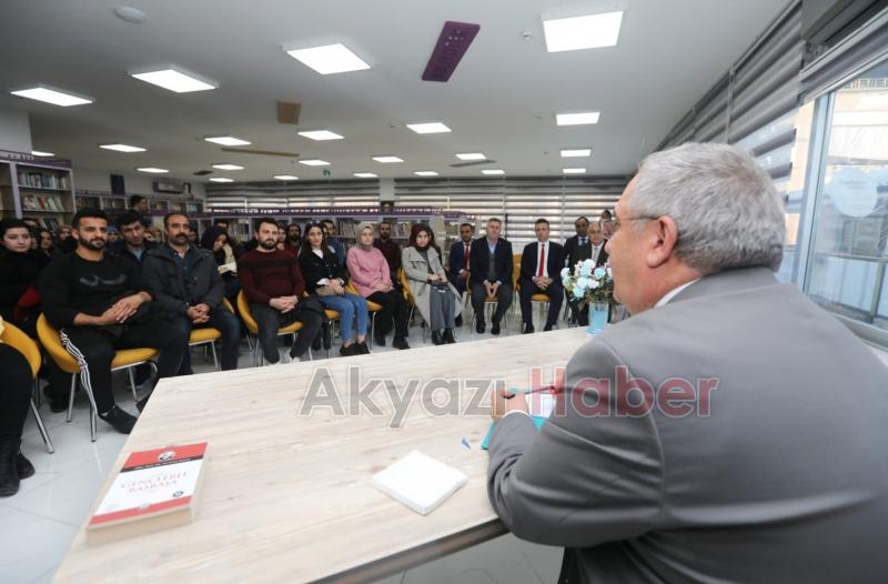 Vali Nayir Akyazıdaki Aday Öğretmenlerle Buluştu