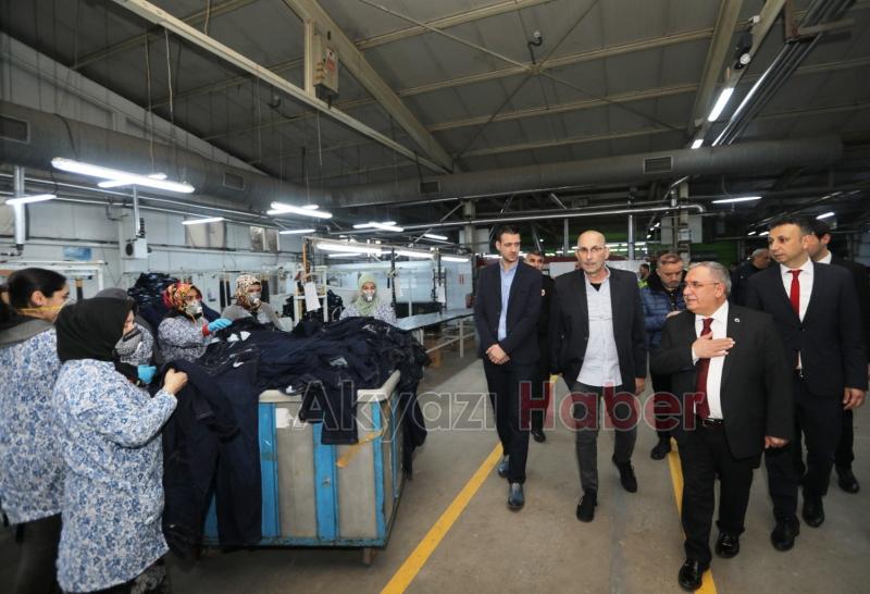Vali Nayir Sanayi Kuruluşları Ziyaretine Devam Ediyor