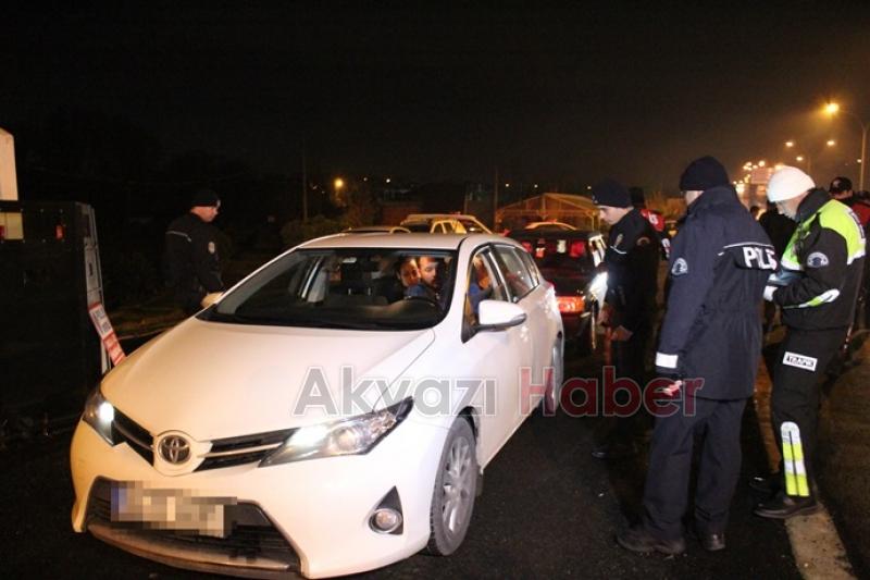 Vali yeni yıla polis ekipleriyle girdi 