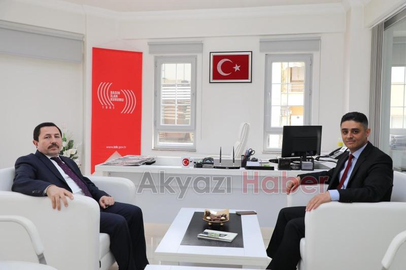 ValiBalkanlıoğlu’ndan Basın Kuruluşlarına Ziyaret
