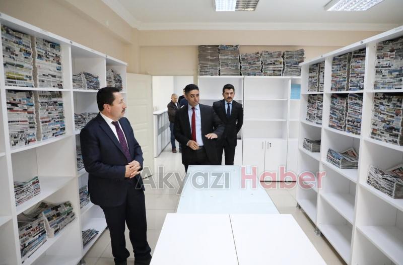 ValiBalkanlıoğlu’ndan Basın Kuruluşlarına Ziyaret