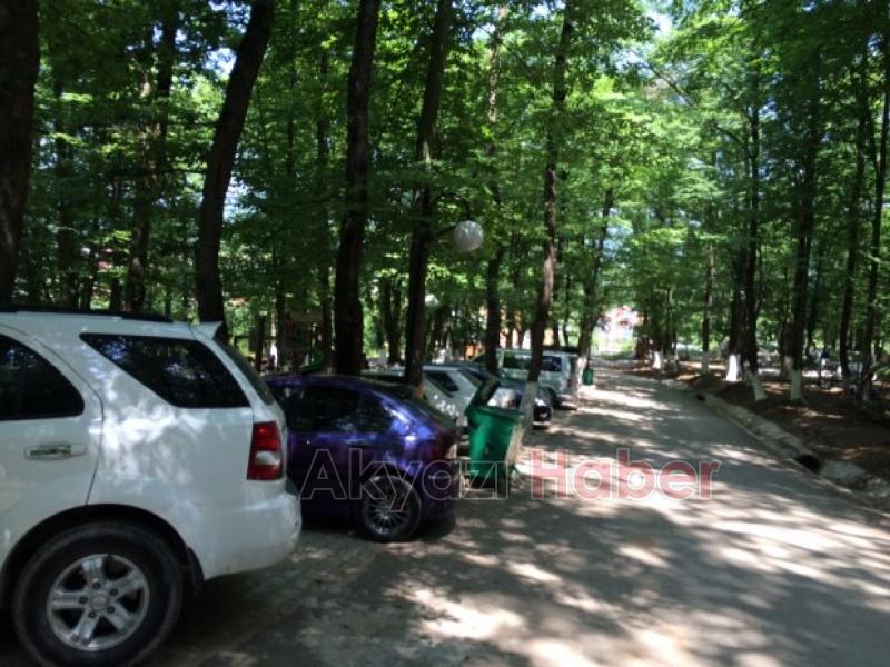 Vatandaş Tabiat Parkta Hizmetin Sefasını Sürüyor