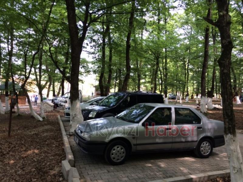 Vatandaş Tabiat Parkta Hizmetin Sefasını Sürüyor