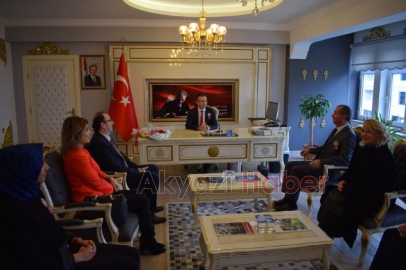 Vergi Dairesi Başkanı ndan Kaymakam Güney e ziyaret