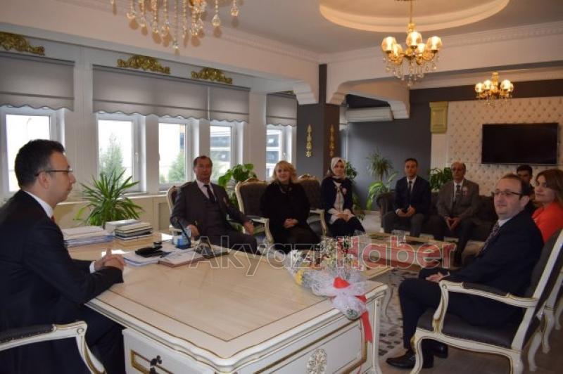 Vergi Dairesi Başkanı ndan Kaymakam Güney e ziyaret