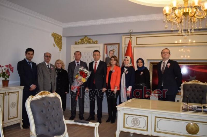 Vergi Dairesi Başkanı ndan Kaymakam Güney e ziyaret