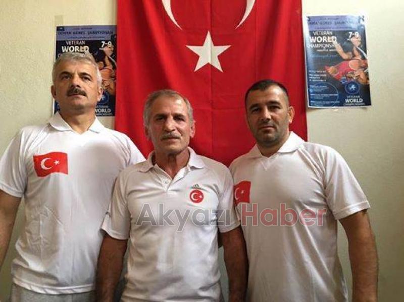 Veteranlara Akyazıdan İki Güreşçi Katılıyor