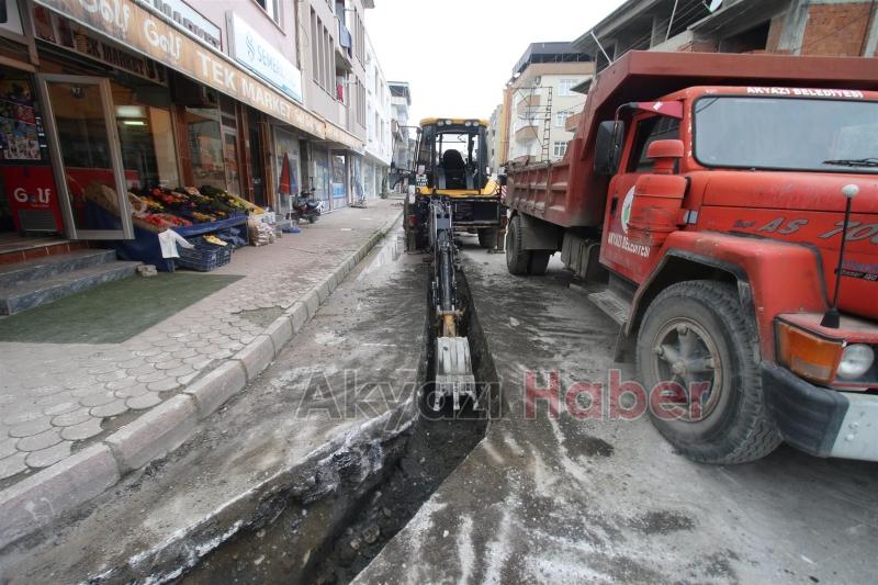 YAĞCILAR CADDESİ BOYUNCA YENİ YAĞMUR SUYU HATTI