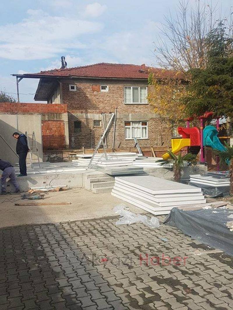 YAĞCILAR İLKÖĞRETİM OKULU EK KONTEYNER SINIFI HİZMETE GİRDİ