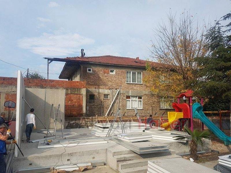 YAĞCILAR İLKÖĞRETİM OKULU EK KONTEYNER SINIFI HİZMETE GİRDİ