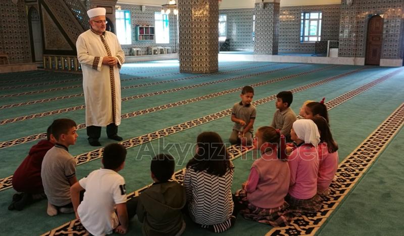 YAĞCILAR İLKOKULUNUN GAZİ SÜLEYMAN PAŞA CAMİİ ZİYARETİ