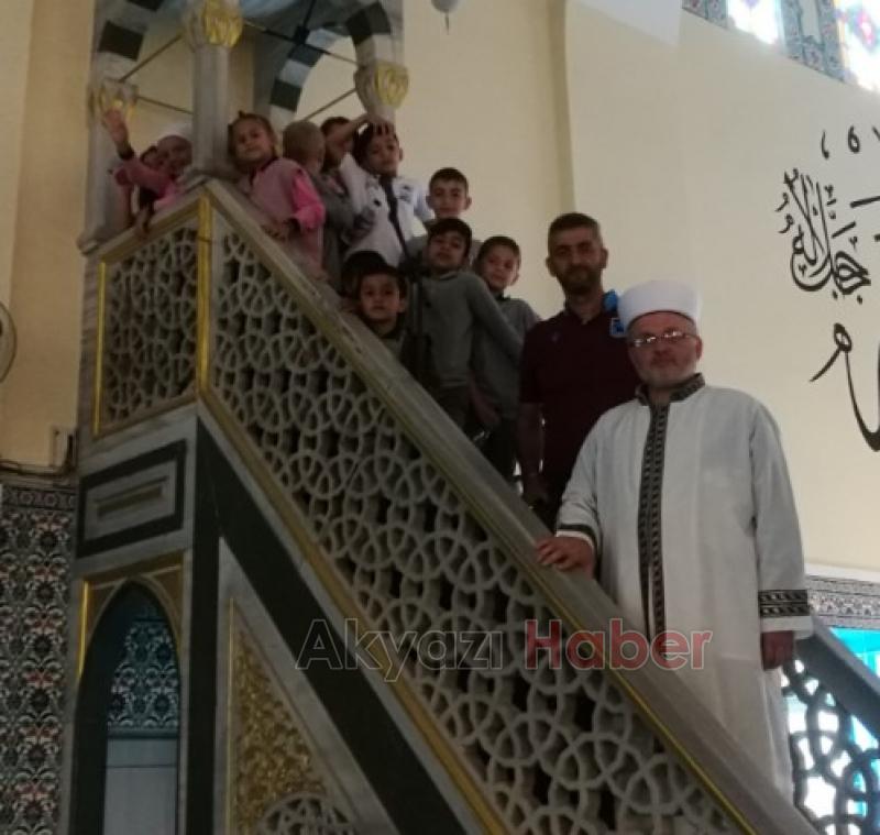 YAĞCILAR İLKOKULUNUN GAZİ SÜLEYMAN PAŞA CAMİİ ZİYARETİ