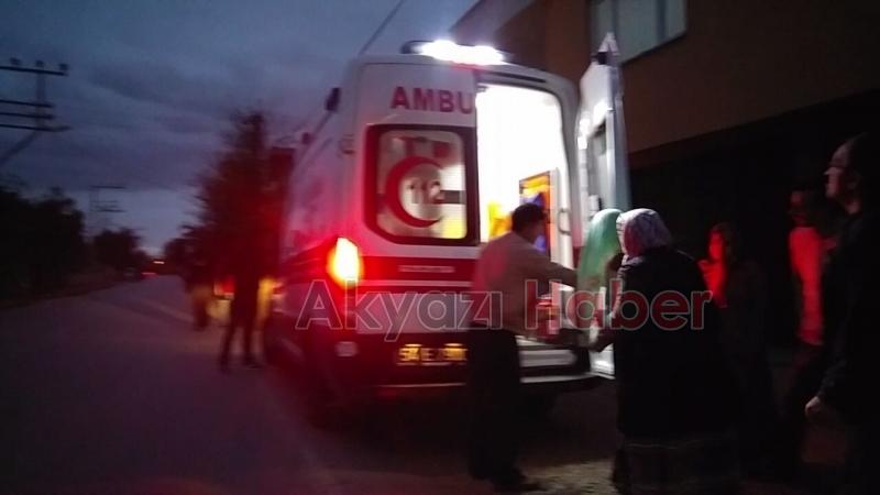 Yağcılar Mahallesinde Kaza