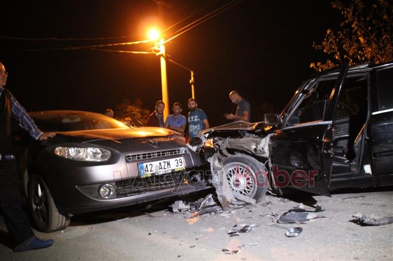 Yağcılar Mahallesinde Trafik Kazası 
