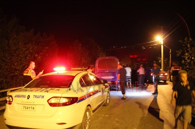 Yağcılar Mahallesinde Trafik Kazası 