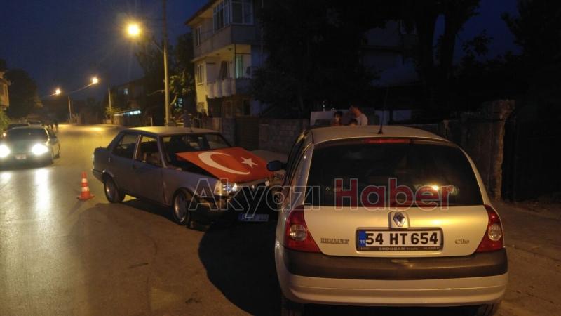 Yağcılar Yolunda Trafik Kazası