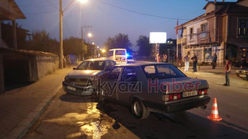 Yağcılar Yolunda Trafik Kazası