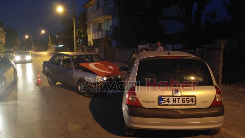 Yağcılar Yolunda Trafik Kazası