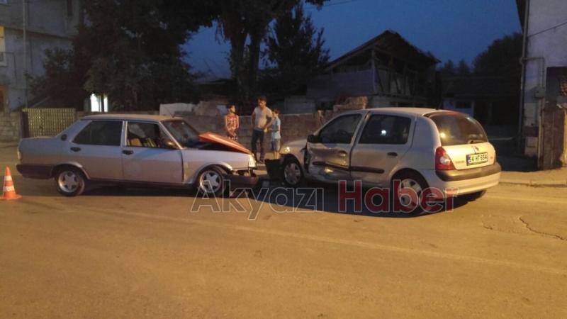 Yağcılar Yolunda Trafik Kazası