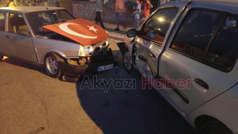 Yağcılar Yolunda Trafik Kazası