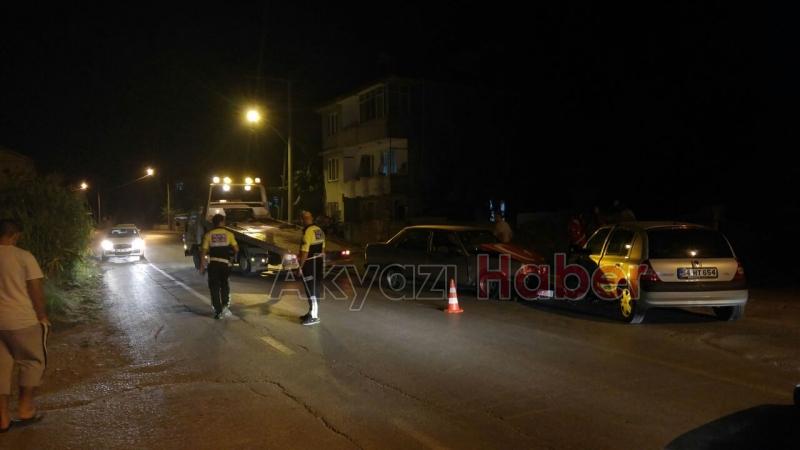 Yağcılar Yolunda Trafik Kazası