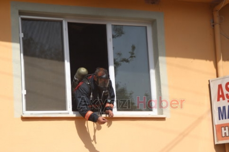 Yağcılar Mahallesinde Yangın