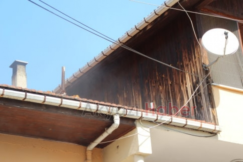 Yağcılar Mahallesinde Yangın