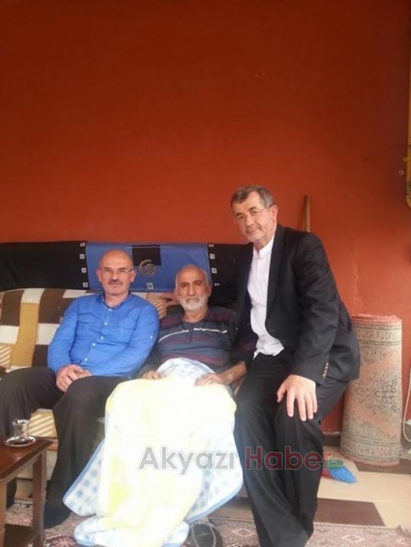 YAĞCI’YI EVİNDE ZİYARET ETTİLER
