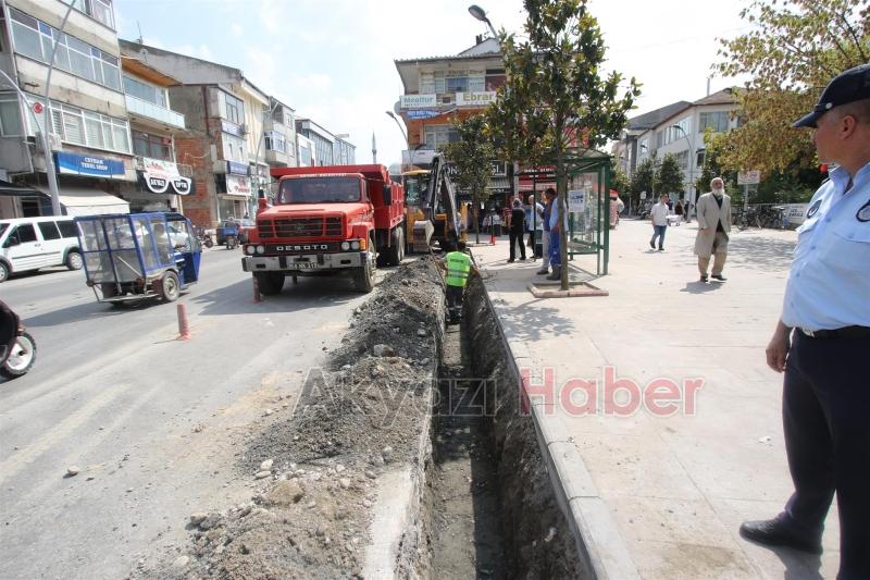 YAĞMUR SUYU KANALLARI GENİŞLETİLİYOR