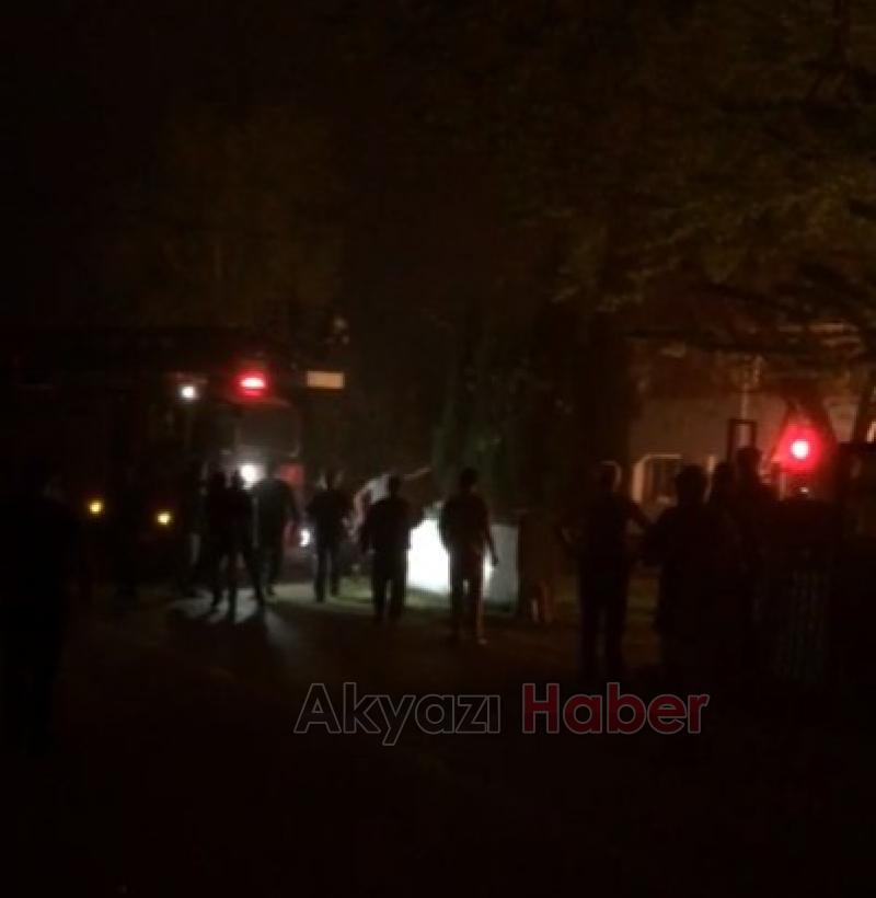 Yahyalı Mahallesi’nde Yangın
