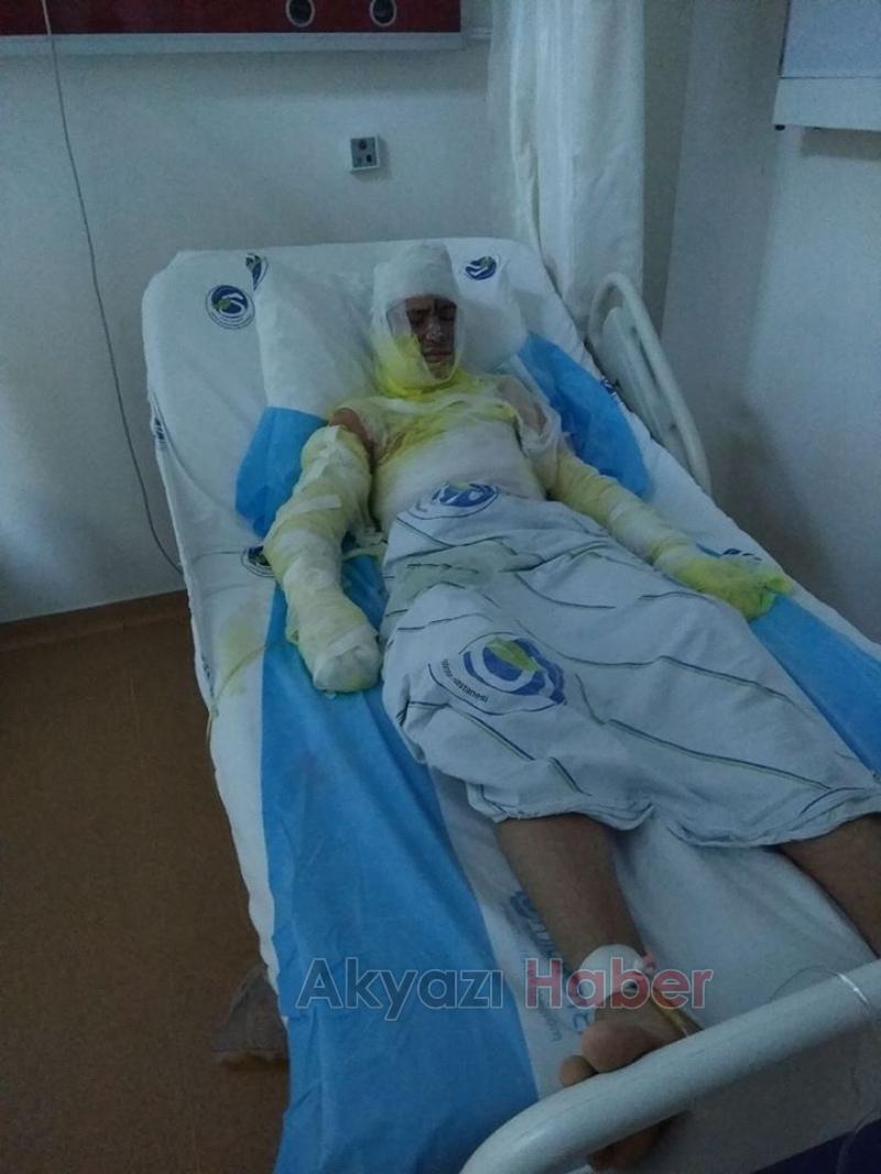 Yanan Eve Giderek Aileyi Ziyaret Ettiler