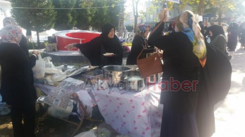 Yanan Yunus Emre Camii için  Kermes düzenlendi